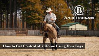 How to Get Control of a Horse Using Your Legs Preview