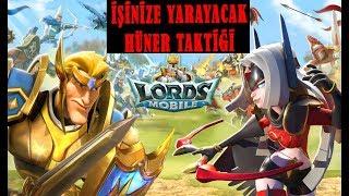 Lords Mobile'da İşinize Yarayacak Taktik l (Kalıtsal Hüner ve Saldırı-Savunma Hüner Setleri)