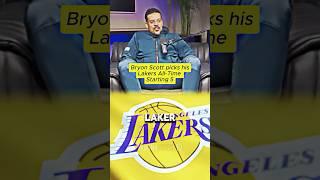 All-Time Lakers Starting 5 according to Byron Scott 