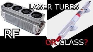 The Difference between Glass and RF CO2 Laser Tubes. Fast!