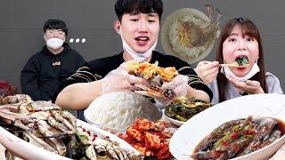 밥 5공기 뿌셨습니다… 미쳐버린 밥도둑 라인업 (ft.간장게장, 양념게장, 새우장)