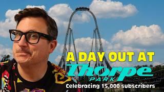 Day out at Thorpe Park! Come on the rides with me