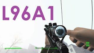 Fallout 4 Mod Review  L96A1 Rez Edition