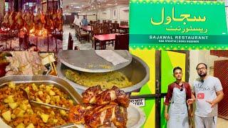 Cafe Sajawal Restaurants Kitchen Reveal with best Desi and traditional food of Sadiqabad food street