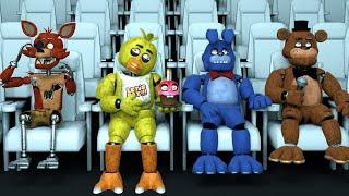 FNAF Movie Animatronics At The Cinema [FNAF/BLENDER] #vaportrynottolaugh