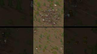 Triple Rocket Launcher Versus 80 Tribals #rimworld #gaming