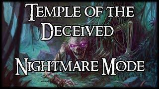 Temple of the Deceived Nightmare Mode – Two Player, Streamed – Lord of the Rings LCG