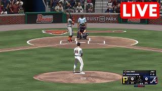 MLB LIVE Pittsburgh Pirates vs Atlanta Braves - 8th March 2025 | MLB Full Game - MLB 24