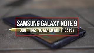 Samsung Galaxy Note 9  | Cool Things You Can Do With The S Pen