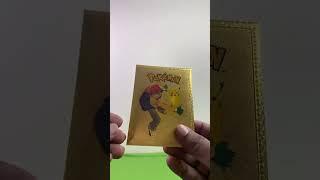 unboxing of golden Pokémon