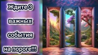 Какие 3 важных события на пороге!!!