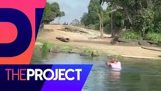 The Kiwi man who tried to bathe with rhinos | The Project NZ