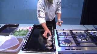 Kevin Joseph of The Oyster Box cooks for visitors of Durban Good Food & Wine Show 2015