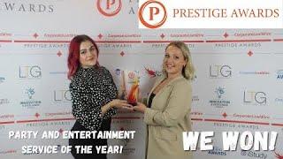 WE WON AN AWARD! | THE PRESTIGE AWARDS 2021, BUSINESS EVENT, MILLER AND CARTER