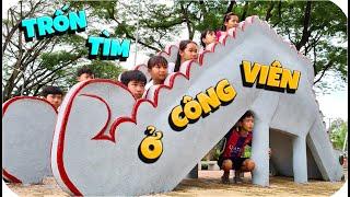 Tony | Trốn Tìm Ở Công Viên Thiếu Nhi - Hide & Seek In Park