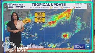 Possible system off the Carolinas has chance of development, no immediate threat to Florida