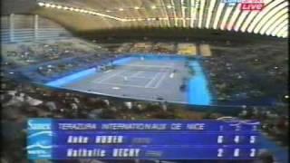 WTA Nice 2001 2nd Round Huber vs. Dechy