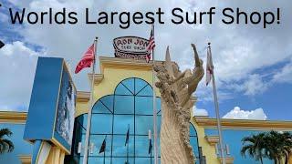 Ron Jon Surf Shop in Cocoa Beach, FL is the largest, "One of a Kind" and best in the World!