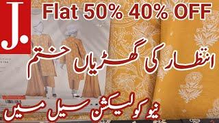 J Junaid Jamshed End Season Sale Flat 50% OFF