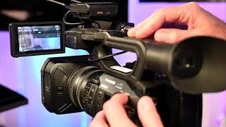 Panasonic video camera operation