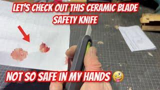 The slice ceramic blade safety knife!! Is it any good In the right hands??