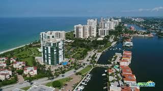 Aerial Video of the Park Shore Beachfront Condos in Naples, FL