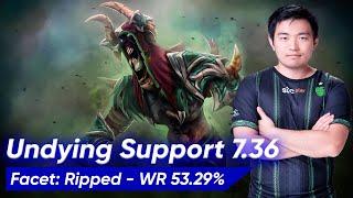 Sneyking UNDYING 7.36 HARD SUPPORT 5 Pos | Dota 2 Pro Gameplay