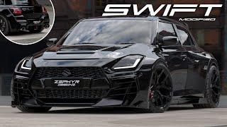 Suzuki SWIFT 2024 HARDCORE Bodykit Modification Concept by Zephyr Designz | 4K