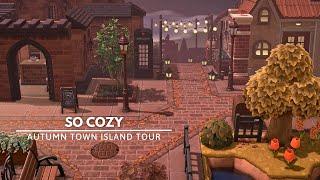 This Cozy Autumn Town Cured Me | Animal Crossing New Horizons Island Tour