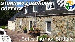 FRENCH PROPERTY FOR SALE - Stunning 2-bedroom cottage in Cotes d'Armor, Brittany