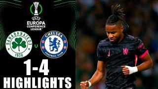 Christopher Nkunku Goal | Panathinaikos vs Chelsea 1-4 Highlights | UEFA Europa Conference League