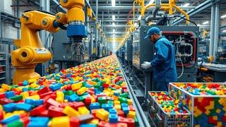 This is How Millions of LEGO Bricks Are Made in the Factory Every SECOND!