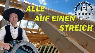 Working out roof rafters exactly and precisely: This is how the carpenter does it!