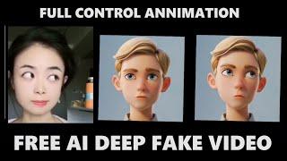 Free Deep Fake | AI can control your face Expressions and Emotions #ai #aritificialintelligence