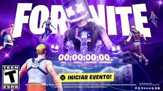 VAZOU TUDO! NOVAS IMAGENS do EVENTO AO VIVO do MARSHMELLO com RECOMPENSAS GRÁTIS no FORTNITE REMIX!