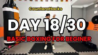 30 Days of Basic Boxing at Home for Beginners #day18   #HIENSUNDAY  #BoxingAtHome #HomeWorkout