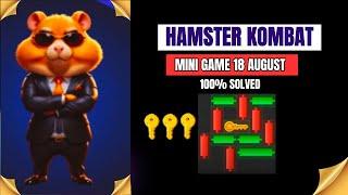 key 30! 18 august how to solve mini game PUZZLE in hamster kombat (100% solved!)