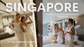 Flew to Singapore twice with Maja | Cath Sobrevega