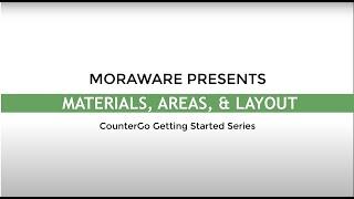 Getting Started 3: Materials, Areas, & Layouts.