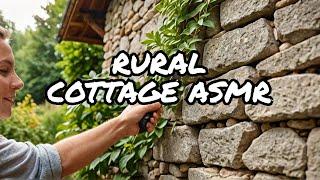 Repointing my stone cottage in Rural france #homestead ASMR