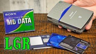 LGR Oddware - MiniDisc Data Storage: Sony MDH-10