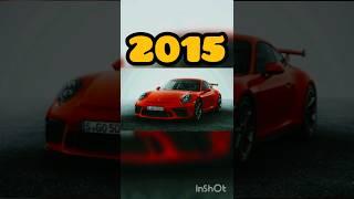 EVOLUTION OF PORSCHE FROM 1950-2024 #trending #ytshorts #viral #subscribe #cars #music #song #rap