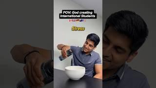 God creating International Students #internationalstudents #comedy #funny #canada #memes