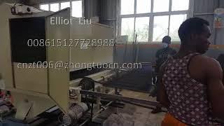 Stone coated steel roof production line