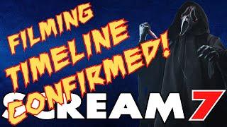 SCREAM 7 **FILMING TIMELINE CONFIRMED!**