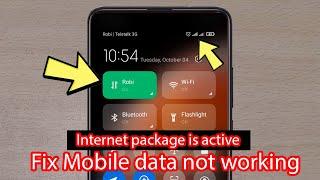 How to activate mobile data on Redmi // Fix data connection in Xiaomi