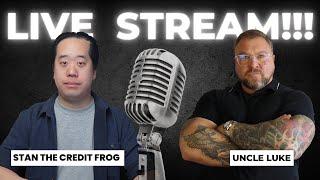 Uncle Luke is LIVE!!! w/ Stan the Credit Frog!!!  Amex nerfs benefits, Delta Bonuses and more!