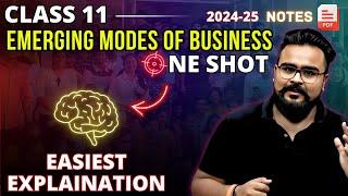 Emerging modes of business class 11 ONE SHOT | Business studies Chapter 5 | GAURAV JAIN