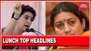 Lunch Top Headlines: Modi Vs Mayawati, Priyanka Bribe Bomb, Great Khali Row, Sri Lanka Fights ISIS