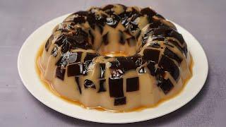 Refreshing Coffee Jelly Dessert | Ramadan Iftar Special Cold Dessert Recipe | Summer Dessert | Yummy